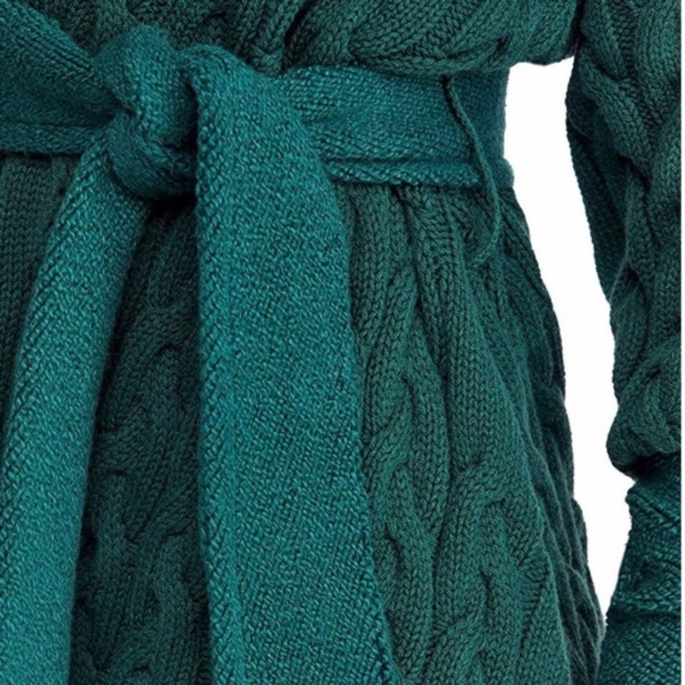 Free People Cable Knit Sweater Dress / Tunic - Picture 6 of 11